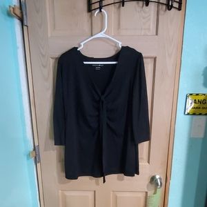 Black formal shirt